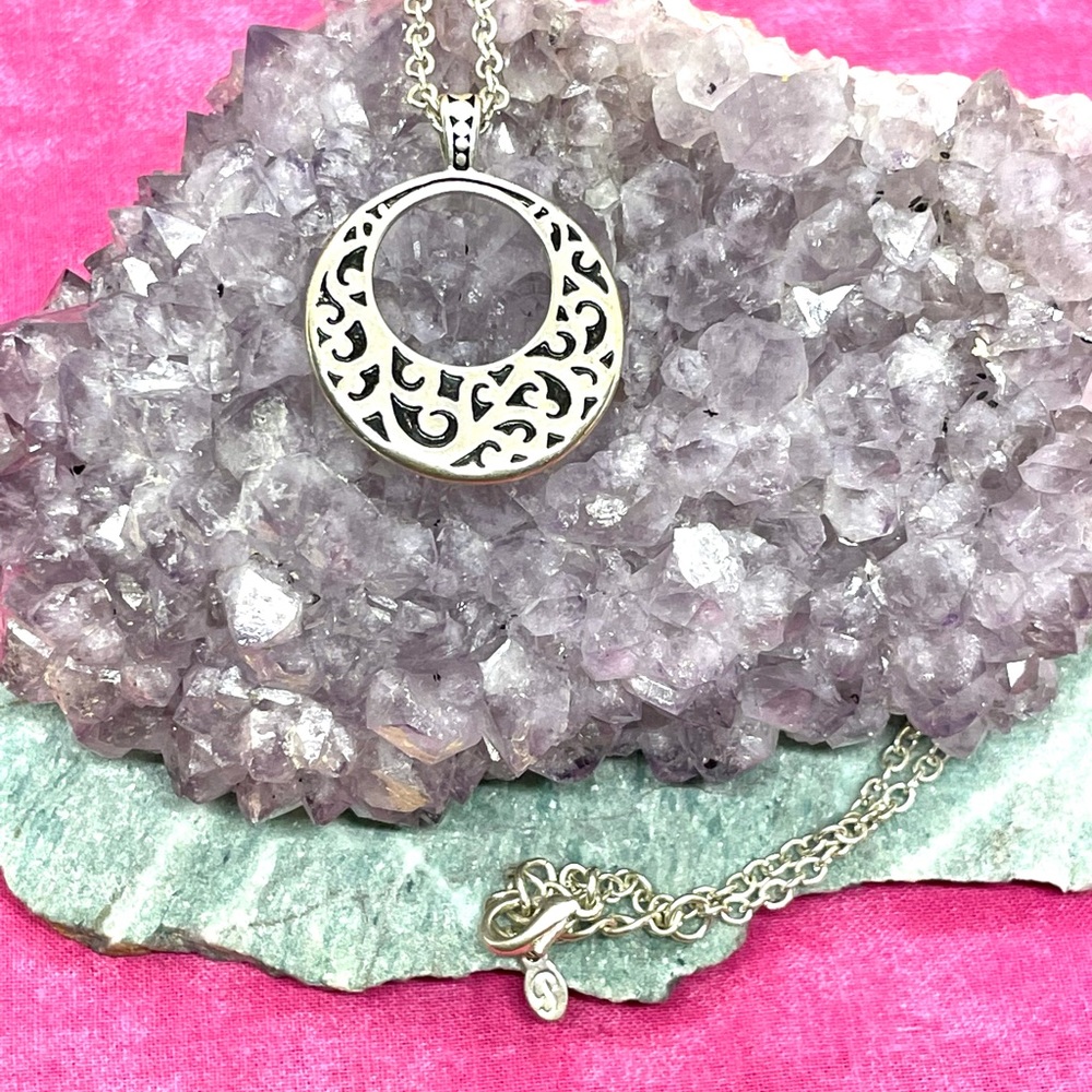 Premier Designs Silver Necklace - image 3